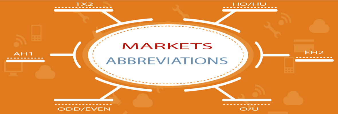 Abbreviations used for the sport markets